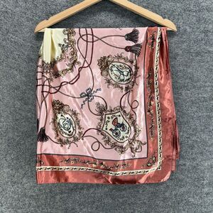 Chuntian Scarf Women Pink Geometric 90*90 cm Square Scarf Multifunctional